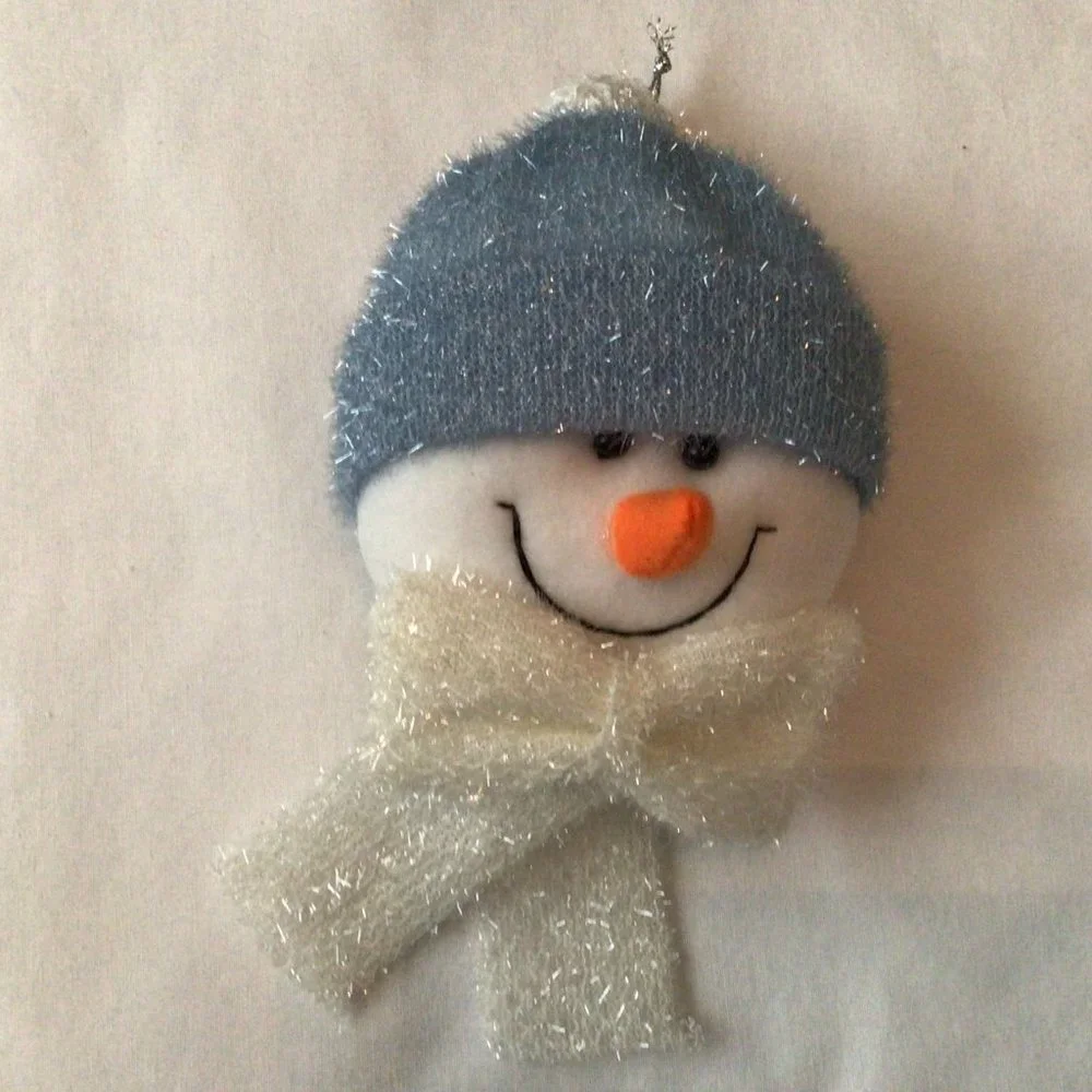 Happy Snowmen Set of three ornaments - Picture 2 of 8